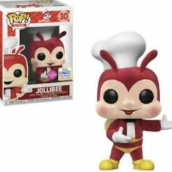 Animetasia Exclusives Funko Pop Jollibee Flocked Funatics Excluisve Mint