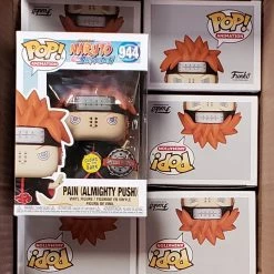Animetasia Funko Pop! Naruto PAIN #944 Almighty Push GLOW Special Edition Sticker IN STOCK NOW New Arrival