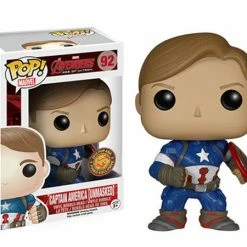 Animetasia Funko Pop Asia Exclusive Avengers Age Of Ultron "Captain America Unmasked" #92 Exclusives