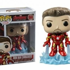 Animetasia Funko Pop Avengers Age Of Ultron "Iron Man Unmasked" #94 Vaulted Mint Retired/ Vaulted