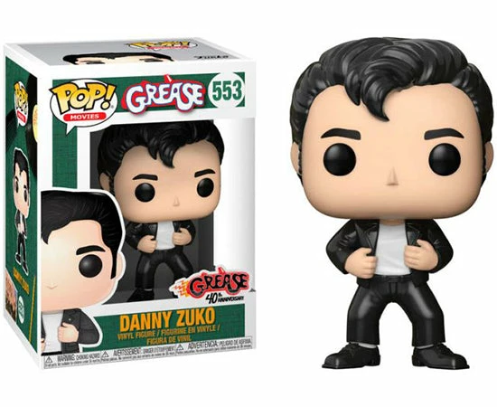 Animetasia Funko Pop Grease "Danny Zuko" #553 Mint Common 1 Animetasia Funko Pop Grease "Danny Zuko" #553 Mint Common
