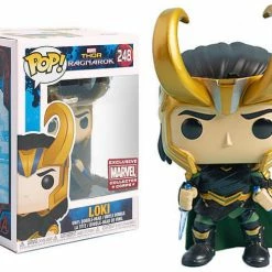 Animetasia Funko Pop Thor Ragnarok "Loki" #248 Marvel Collector Corps Exclusive Mint Exclusives