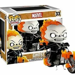 Animetasia Funko Pop Ride Marvel "Ghost Rider" #33 Glow In The Dark PX Exclusive Mint Exclusives