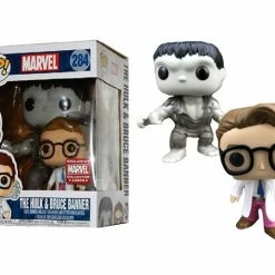 Animetasia Funko Pop Marvel The Hulk & Bruce Banner #284 Collection Corps Exclusive Mint