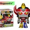 Animetasia Funko Pop! Power Rangers Metallic Megazord 6” Inch AAA Anime Exclusive Exclusives