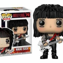 Animetasia New Arrival Funko Pop Motley Crue "Nikki Sixx" #70 Mint