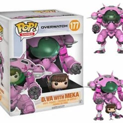Animetasia Common Funko Pop 6" Overwatch "D .Va And Meka" #177 Mint