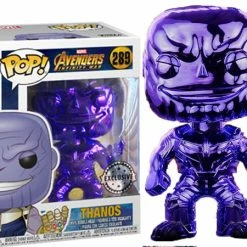 Animetasia Funko Pop Marvel Avengers Infinity War "Thanos" #289 Chrome Purple Mint