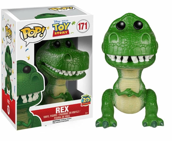 Animetasia Retired/ Vaulted Funko Pop Disney Pixar Toy Story "Rex" #171 Vaulted Mint 1 Animetasia Retired/ Vaulted Funko Pop Disney Pixar Toy Story "Rex" #171 Vaulted Mint