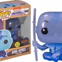 Animetasia New Arrival Funko POP! Animation Avatar The Last Airbender Aang Spirit Glow-in-The-Dark Exclusive