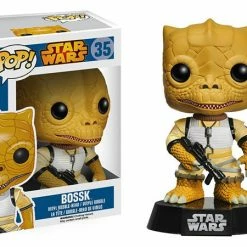 Animetasia Retired/ Vaulted Funko Pop Star "Wars Bossk" #35 Mint Blue Box