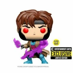 Animetasia Funko Pop! X-Men Gambit Glow-in-the Dark Pop! Vinyl Figure Entertainment Earth Exclusive INSTOCK NOW New Arrival