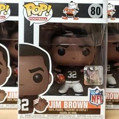 Animetasia Funko POP! NFL Legends #80 VAULTED Jim Brown Cleveland Browns Football Mint Retired/ Vaulted