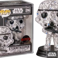 Animetasia FUNKO POP! STAR WARS STORMTROOPER (FUTURA) SPECIAL EDITION STICKER (TARGET) MINT Exclusives
